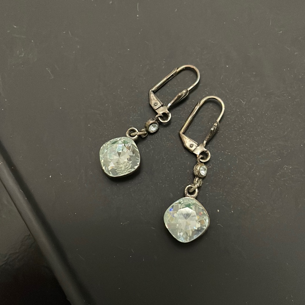 Anne Koplik Crystal Earrings